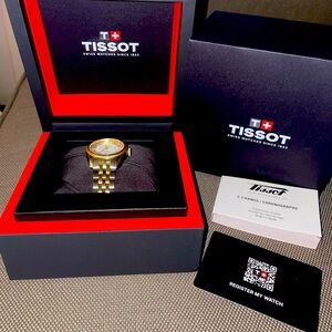 Tissot Women's Swiss Automatic Ballade
COSC Two-Tone Stainless Steel watch